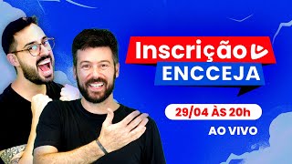 Inscrição ENCCEJA 2024  Passo a passo oficial AO VIVO [upl. by Scherle495]