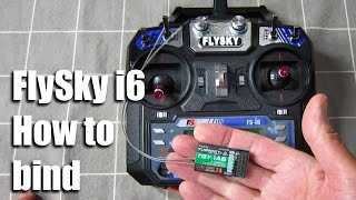 FlySky i6 How to bind [upl. by Gokey]