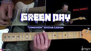 Longview Guitar Lesson  Green Day [upl. by Asli]