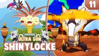 SHINY MAREANIE VS THE WORLD Pokemon Ultra Sun and Moon ShinyLocke Lets Play w aDrive Ep 11 [upl. by Shena54]