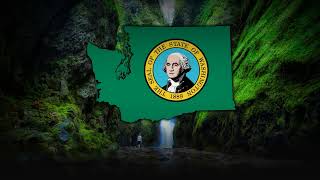 quotWashington My Homequot  State Song of Washington Lyrics [upl. by Siurad]