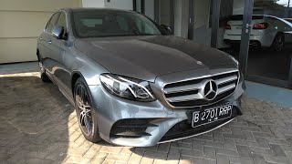 MercedesBenz E300 AMG Line CBU 2017 W213 In Depth Review Indonesia [upl. by Nnylatsyrk301]