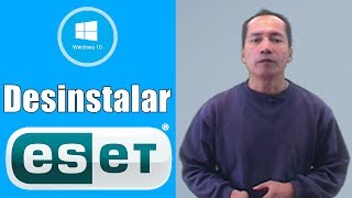 Desinstalar ESET Antivirus desde Modo Seguro Windows 10  Windows Fácil [upl. by Alwin]