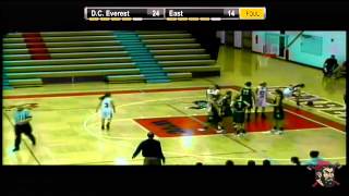 Girls Basketball Wausau East vs DC Everest Doubleheader [upl. by Etakyram380]