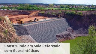 VideoCast  Construções em Solo Reforçado com Geossintéticos [upl. by Jeannine]