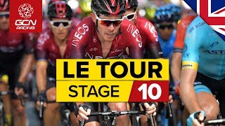 Tour de France 2019 Stage 10 Highlights SaintFlour – Albi  GCN Racing [upl. by Oznola]