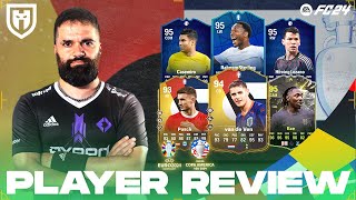 VAN DE VEN 94 POSCH 93 EZE 95 STERLING 95 CASEMIRO 95 LOZANO 95  FC24 PLAYER REVIEW [upl. by Sirrah]