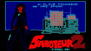 Amstrad CPC Saboteur 2  Longplay [upl. by Moseley]