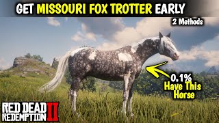 Get Missouri Fox Trotter Early in Chapter 2  Red dead redemption 2 [upl. by Erastes660]