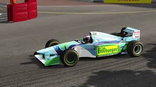 Benetton B194 Monaco Assetto Corsa [upl. by Westlund]