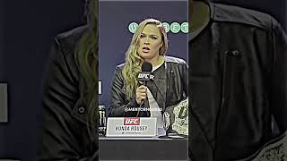 Ronda Rousey Destroys Reporter on Equal Pay 🔥 alphamale automobile mentalhealthcare funny [upl. by Iatnohs315]