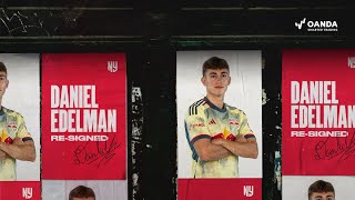 Daniel Edelman ReSigns With the New York Red Bulls [upl. by Asilem268]