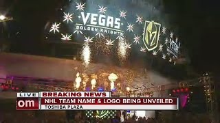 Las Vegas new NHL team named Golden Knights [upl. by Tadich]