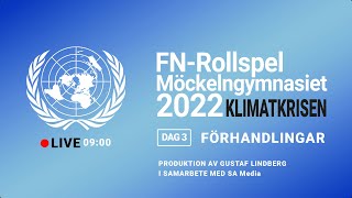 FNrollspel Möckelngymnasiet 2022  Dag 3 Förhandlingar [upl. by Irahcaz]