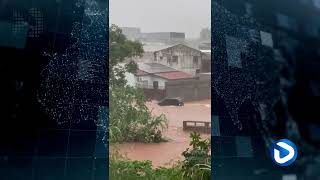 CHUVA EM PONTES E LACERDA CAUSA ALAGAMENTOS [upl. by Akinej650]