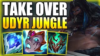 HOW TO COMPLETELY TAKE OVER YOUR SOLO Q GAMES WITH UDYR JUNGLE  Gameplay Guide League of Legends [upl. by Noet266]