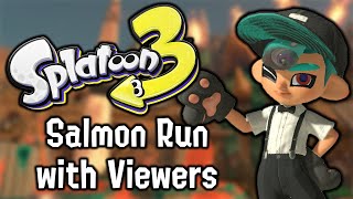 Salmon Run with Viewers in Splatoon 3 Shorts [upl. by Tonina]