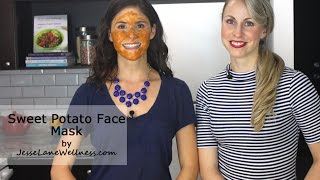 Sweet Potato Face Mask for dry dull skin [upl. by Nileve920]