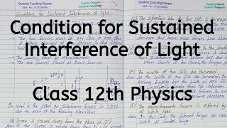 Interference of Waves LightSound  Condition for Phase amp Path difference interference Abhishek Sir [upl. by Nnoj]