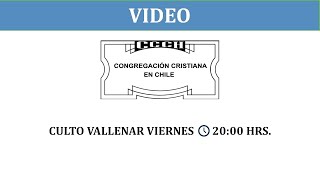 CONGREGACIÓN CRISTIANA EN CHILE CULTO CONCEPCION 100824 1900 HRS [upl. by Abas]