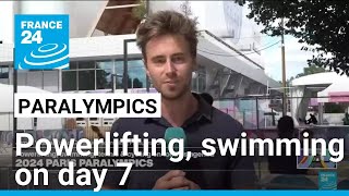 Paralympics Medals for powerlifting table tennis and swimming on day 7 • FRANCE 24 English [upl. by Kitchen]