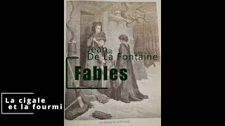 La Fontaine  Fables  fable 1  La cigale et la fourmi Livre Audio [upl. by Leeland]