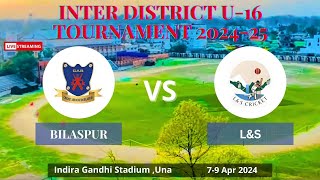 HPCA UNDER 16 INTER DISTRICT DAYS AT UNA 202425 [upl. by Bronk]