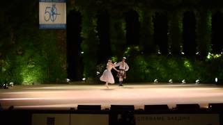 Marina Kudryashova Oleg Rogachev  La Sylphide pas de deux chor A Bournonville Varna IBC 2014 [upl. by Grote]