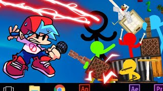 Animation Vs Friday Night Funkin Played by ALAN BECKER FULL GAME [upl. by Giarg]