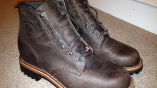 Chippewa Boots Unboxing amp Review Handmade In USA [upl. by Gregory]