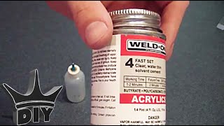 HOW TO glue acrylic welding [upl. by Aeneas213]