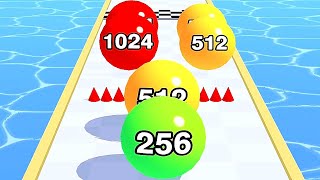 Run Ball 3D  All Levels Gameplay 61996209 androidios [upl. by Hnahk680]