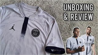 202223 PSG away jersey Unboxing amp Review [upl. by Leopoldeen]