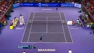 NALBANDIAN vs NADAL MADRID TMS 2007 QF [upl. by Lerret]