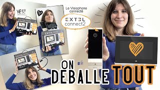 UNBOXING  On découvre le visiophone Connect 2 de chez extel [upl. by Ecenaj924]