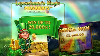 LEPRECHAUNS MAGIC MEGAWAYS RED TIGER ONLINE SLOT [upl. by Johathan987]