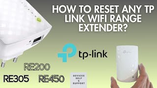 How to reset TP Link Wifi Extender  TPLink Repeater Reset [upl. by Edurtreg]