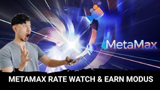 METAMAX VIP ⛔ RATE WATCH AND EARN APP [upl. by Josefina]