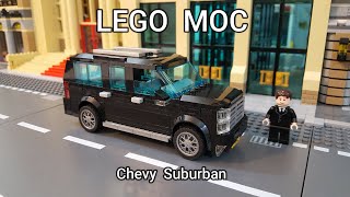 LEGO MOC Chevy Suburban [upl. by Enrol580]