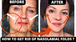 🛑 FACIAL EXERCISES FOR NASOLABIAL FOLDS LAUGH LINES LIFT SMILE LINES JOWLS SAGGY SKIN JAWLINE [upl. by Ajtak]