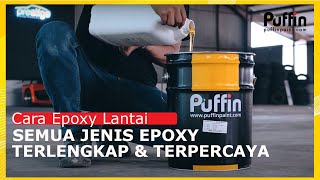 CARA EPOXY LANTAI Semua lantai bisa Tanpa ganti Keramik Puffinpaint Epoxy Termurah Terlengkap [upl. by Eolanda]