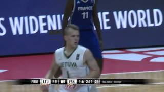 Arnas Velicka  2016 FIBA U18 European Championship [upl. by Assek]