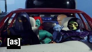 Villain Car Pool  Robot Chicken  Adult Swim [upl. by Fran]