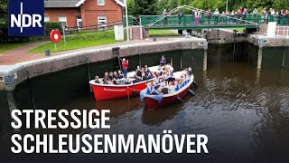 Unterwegs auf dem EmsJadeKanal Von Freizeitskippern und Schleusenwärtern  Die Nordreportage  ND [upl. by Webster]