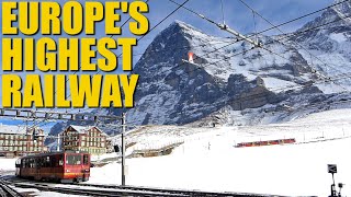 Jungfraubahn The Story of Europes Highest Railway [upl. by Einaffets]