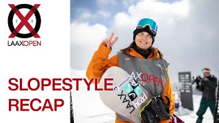 LAAXOPEN  Slopestyle Recap [upl. by Clein645]