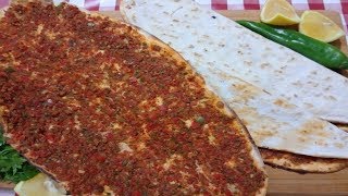 LAHMACUN NASIL YAPILIR HAKİKİ GAZİANTEP LAHMACUNU [upl. by Imik]