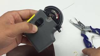 Electric Fishing Hook Tying Machine [upl. by Revilo623]