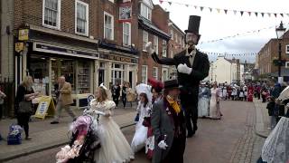 Rochester Dickens Festival Victorian Parade 2015 [upl. by Paten]