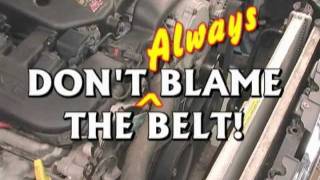 Diagnosing Engine Belt Noise Video  Pep Boys [upl. by Josephina]